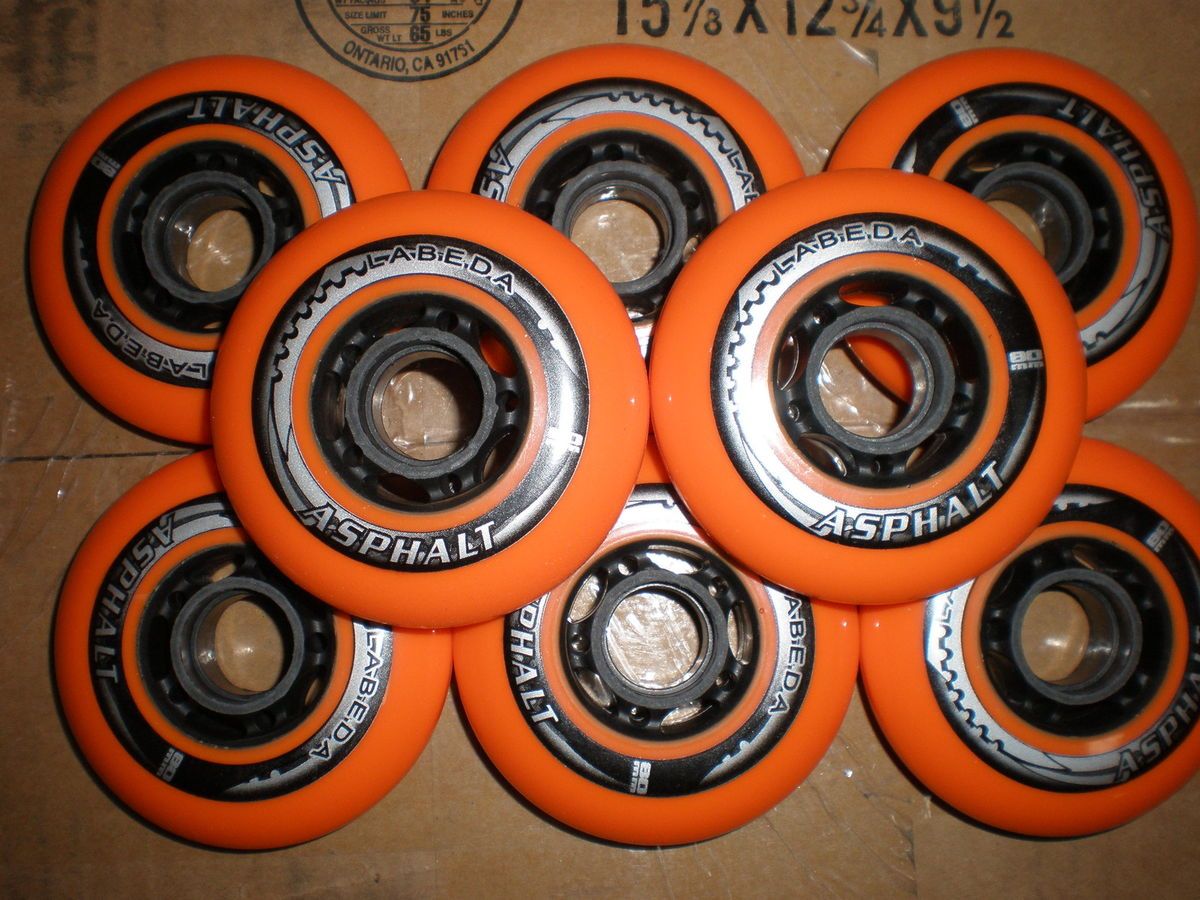 Labeda Asphalt Outdoor Inline Wheels 8 80mm Hyper Rink Rat