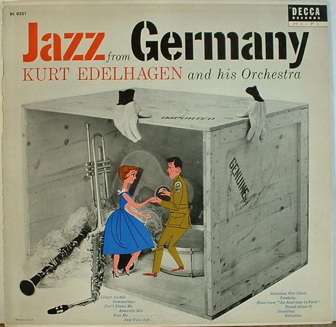 Kurt Edelhagen Jazz from Germany Decca 8231 Mono