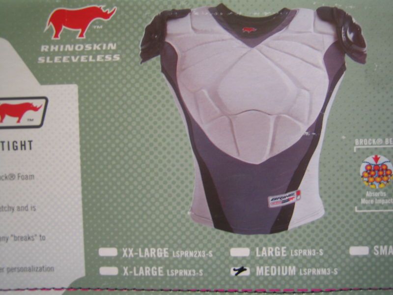 Brine Rhino Skin Sleeveless Lacrosse Shoulder Pad