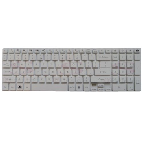 Genuine Gateway NV55S NV57H NV75S NV77H White Laptop Keyboard