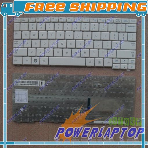 N128 N140 N148 N150 NB30 Series Laptop Keyboard US White