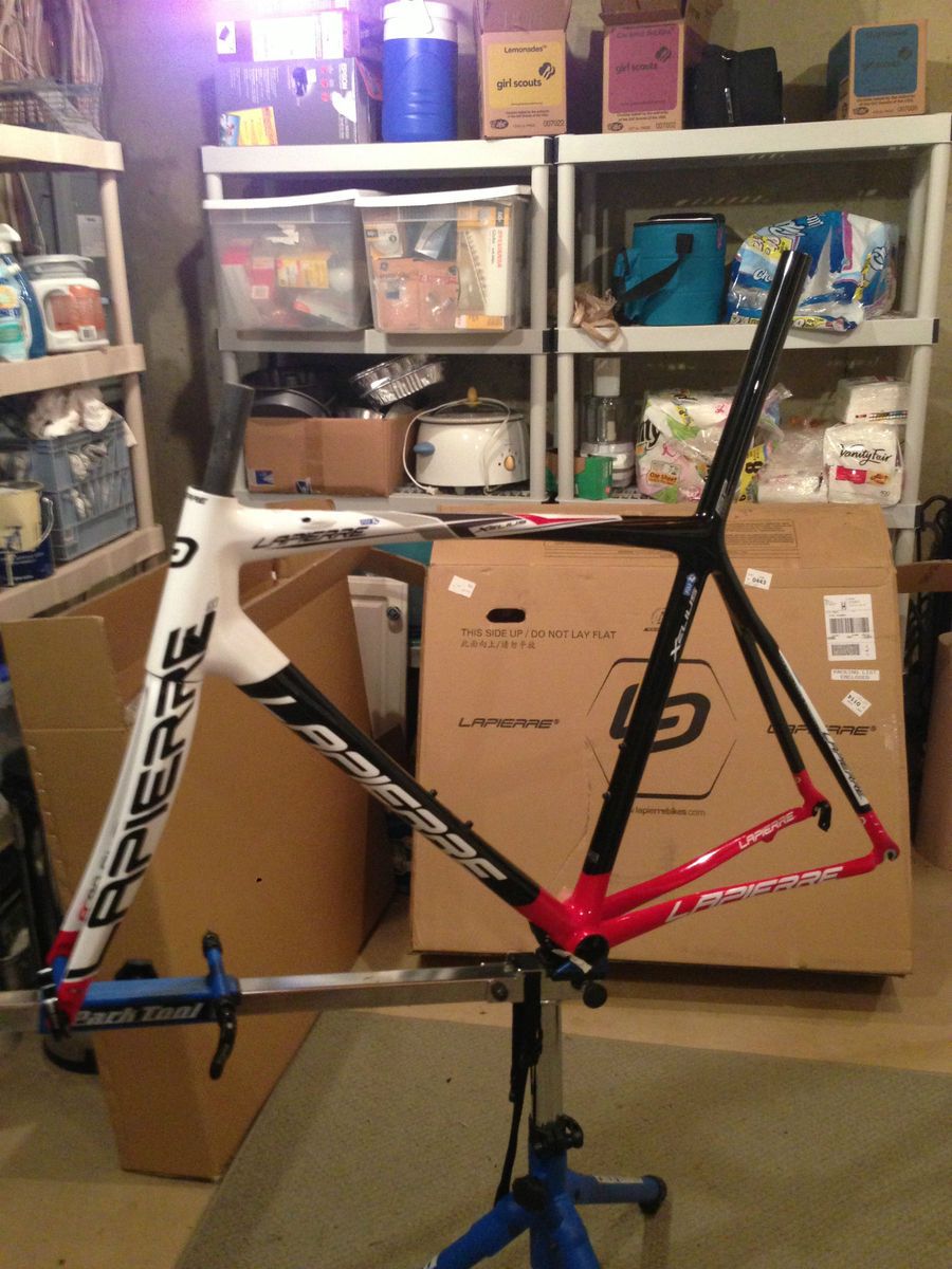 Lapierre Xelius FDJ Bigmat Frameset – 58cm Team Edition 2012 RARE XL