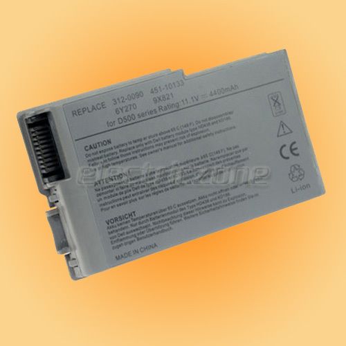 Laptop Battery for Dell Latitude D500 D505 D510 D520 D530 D600 D610