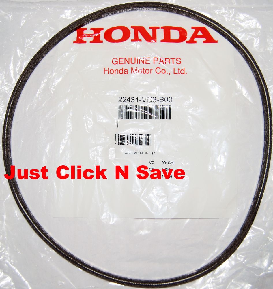 Honda HRR216 HRS216 HRT216 Lawn Mower Drive V Belt 3L 38 New