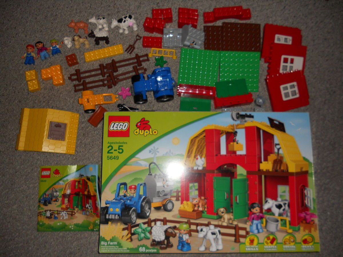 Lego Duplo 5649 Big Farm Set Complete in Box Nice
