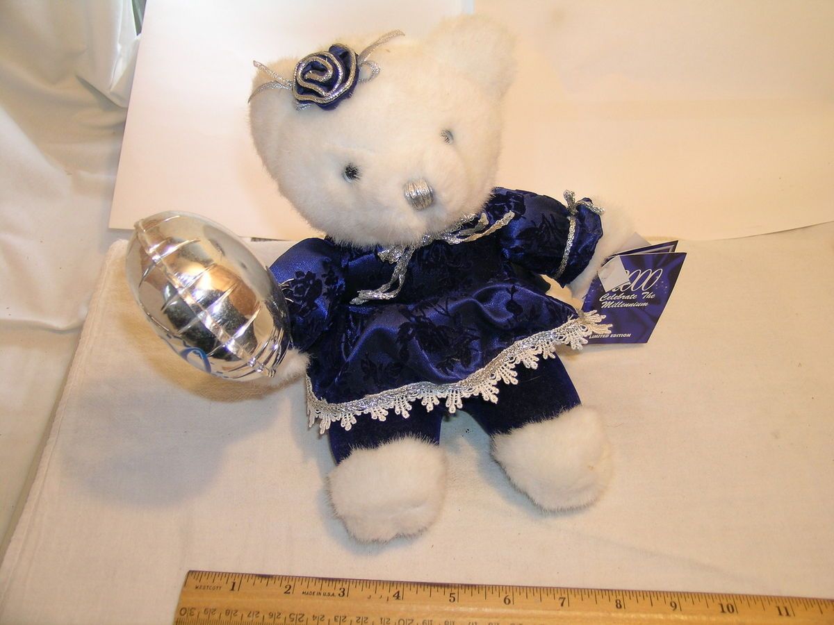 Lee Capozzi Authentic Millenium Bear w Balloon Authentication Nice