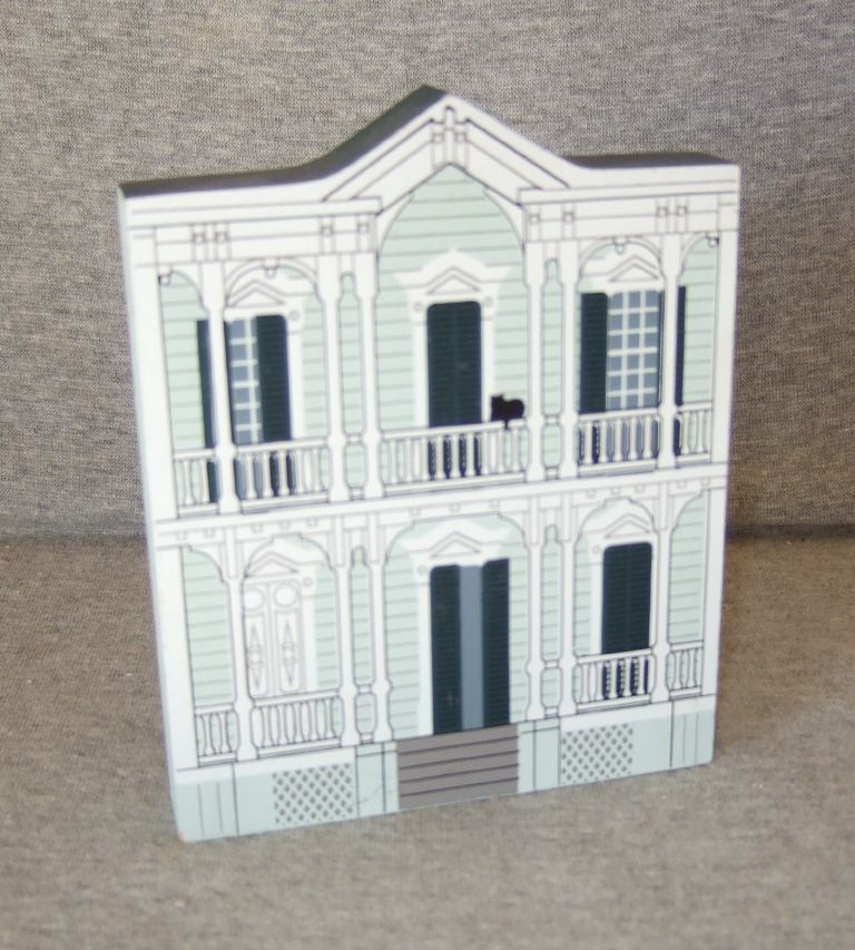 Cats Meow Galveston Series Lemuel Burr House 1996 Mint