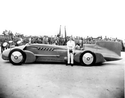 Bluebird Malcolm Campbell 1933 Daytona LSR Photo