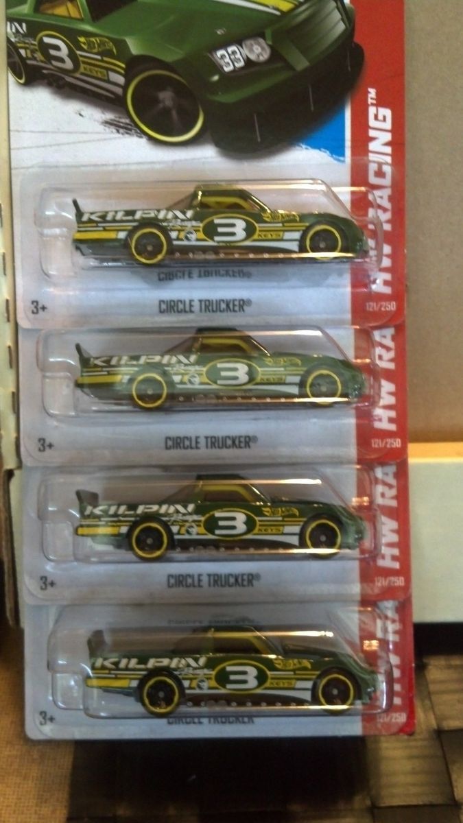 Hot Wheels 2012 Treasure Hunt Circlr Trucker Lot of 4