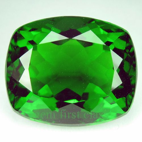 Green Tsavorite Garnet Cushion Loose Gemstone 19x16x11 5 Mm