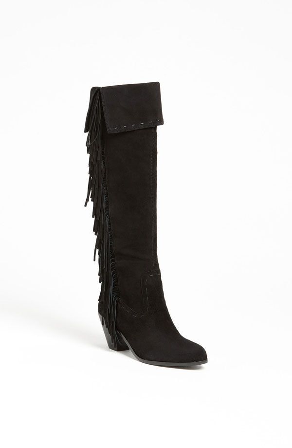 2012 Sam Edelman Louella Boot Black Suede 8