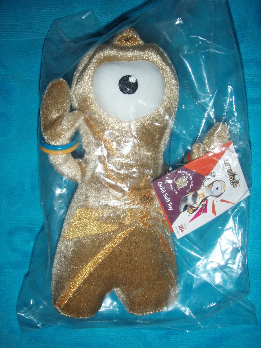  Mascot 9 Limited Edition BNWT LONDON 2012 Olympic Plush Soft Toy