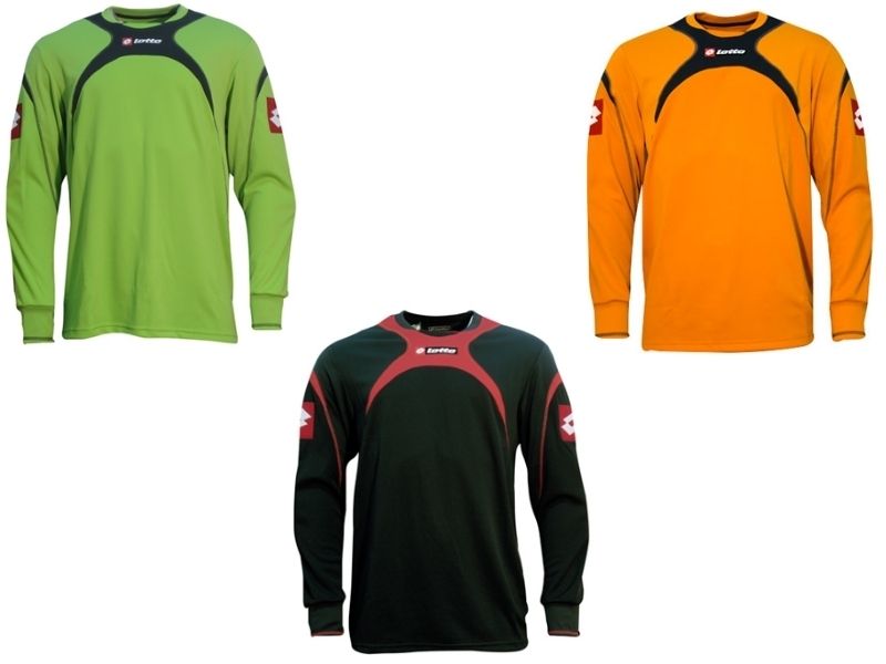 Lotto Scorpio Junior Goalkeeper Football Jersey Boys Soccer Shirt Top