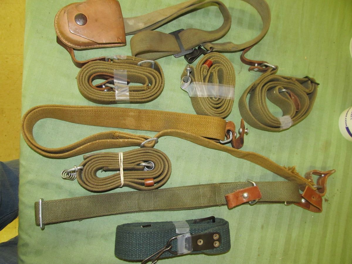Rifle Slings Chinese Russian Egyptian YUGO SKS Lot