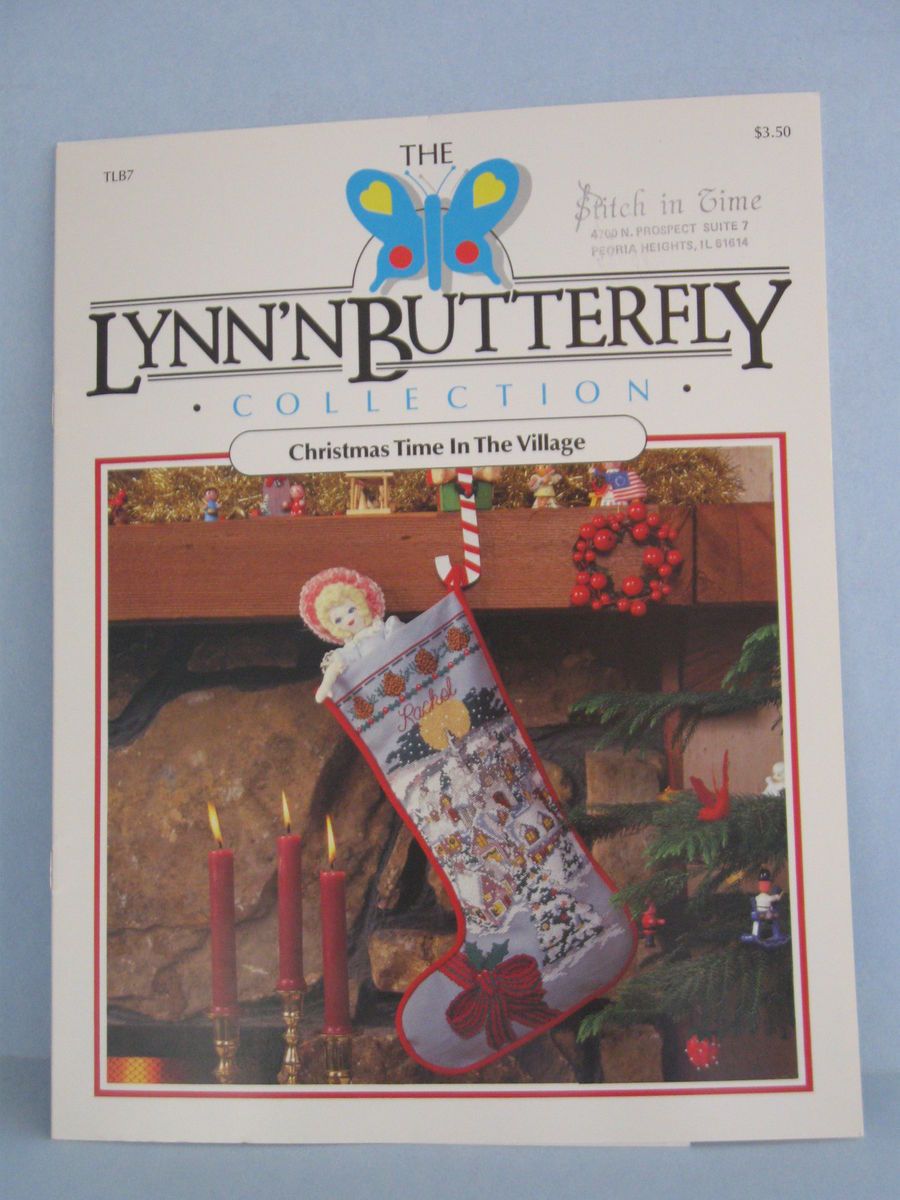 The Lynnn Butterfly Collection   Christmas Time in the Village 1987