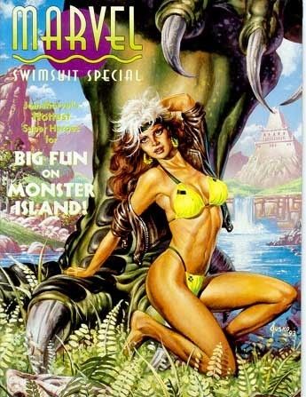 Marvel Swimsuit Spec 2 Joe Jusko Adam Hughes 1993