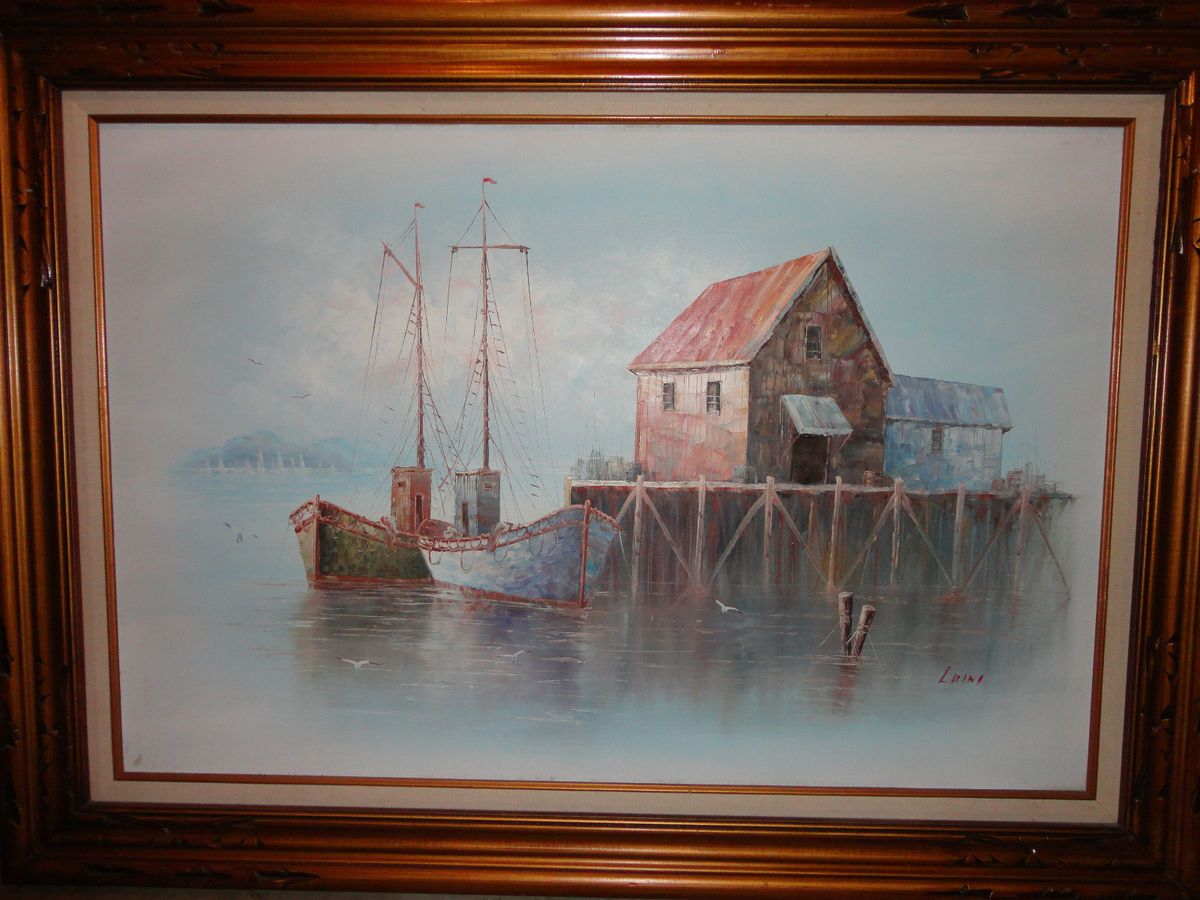 Luini Oil Painting Large 44 x 32