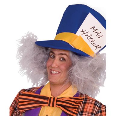 Mad Hatter Mens Halloween Wig