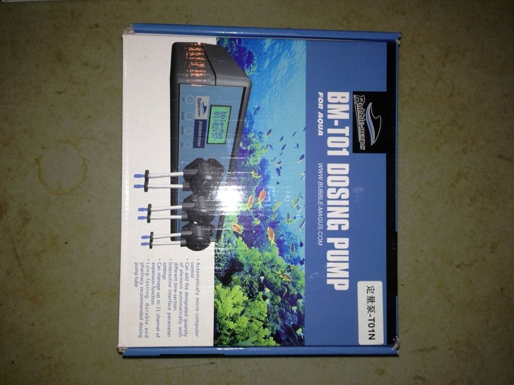 Bubble Magus BM T01 Triple Dosing Pump Reef Aquarium