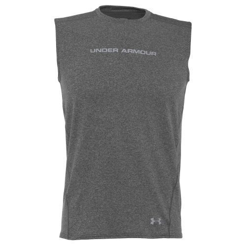 Mens Size Small Under Armour HeatGear Touch Fitted Sleeveless Crew