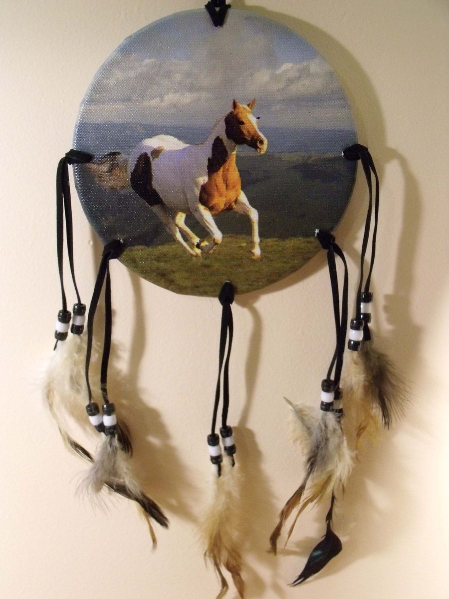 Dia Horse Dream Catcher Mandella Mandela Decor Art 4