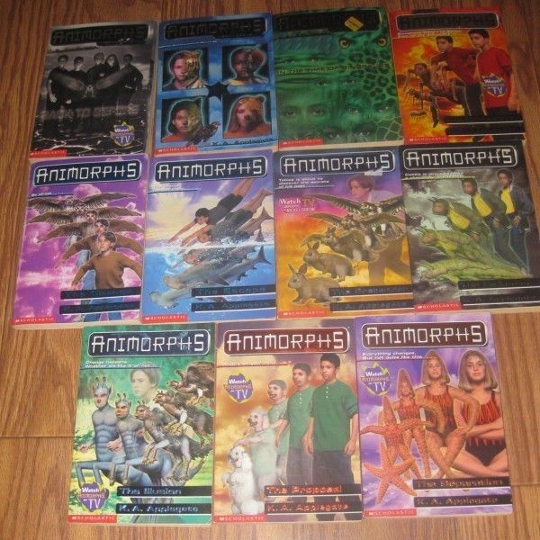 Lot of 11 Animorphs Books K A Applegate