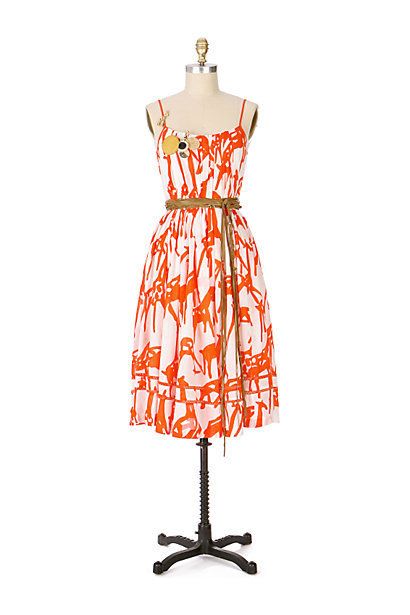 Anthropologie Giraffe Dress by McGinn 2