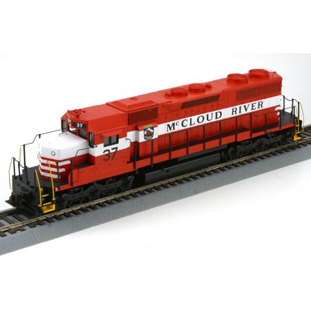 HO Scale McCloud Railway SD38 Locomotive by Athearn