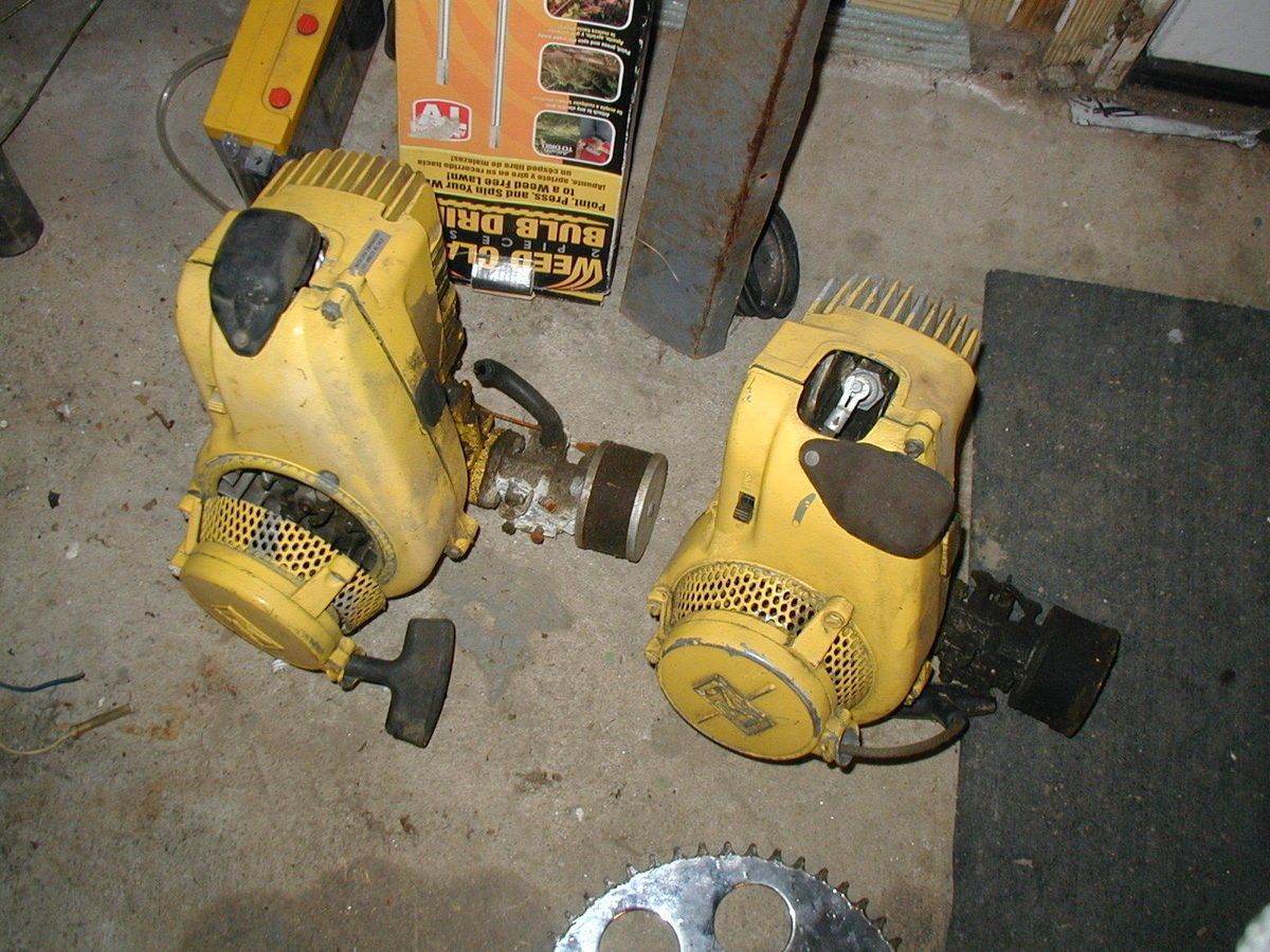 Vintage McCulloch Kart Engines Both Have Compression Mac Saw