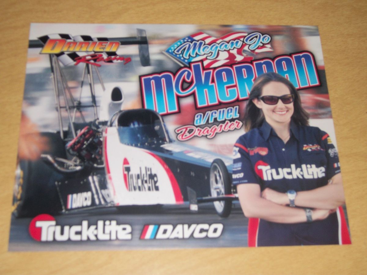 Megan Jo Mckernan A Fuel Dragster NHRA Handout