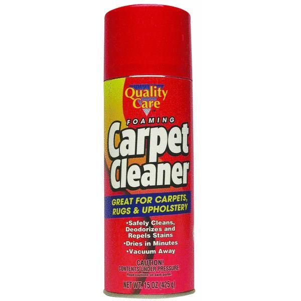 15 oz Quality Care Foaming Carpet Cleaner 7218