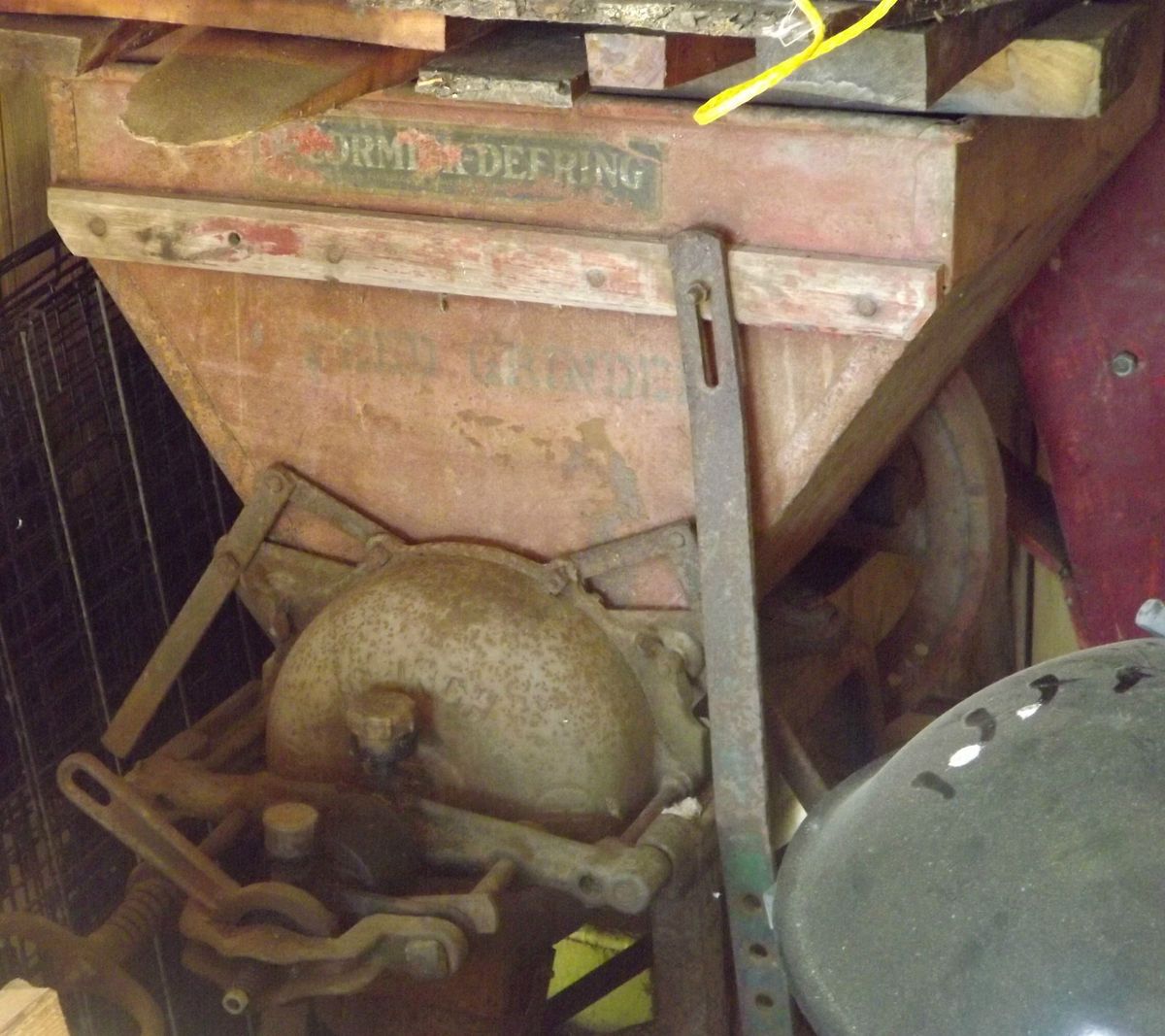 McCormick Deering Feed Grinder