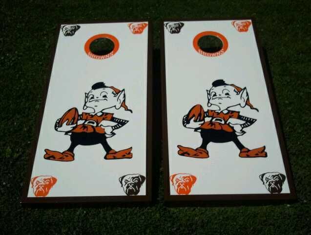 Browns Cornhole Boards