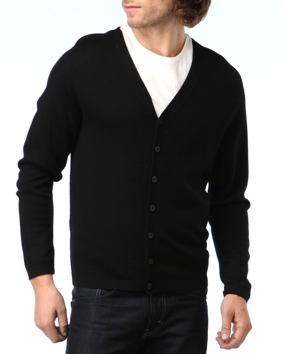 Per Me Uomo 100 Merino Wool Cardigan Sweater