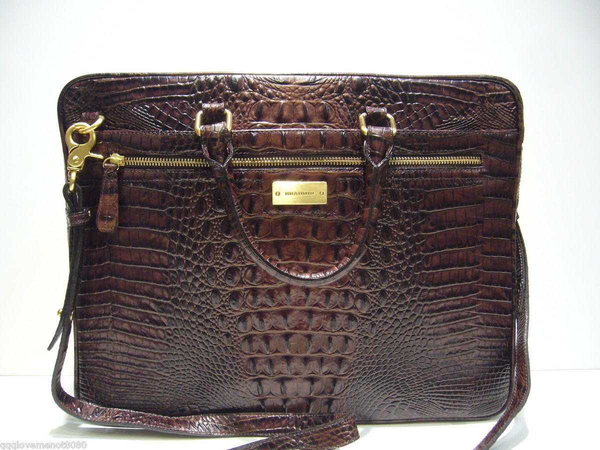 Brahmin Laptop Case Truffle Melbourne Bag H50151TF