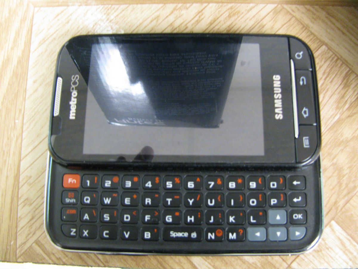 Metro Pcs Samsung Touch SCH R910 Android w Slide Up Keypad Bad ESN