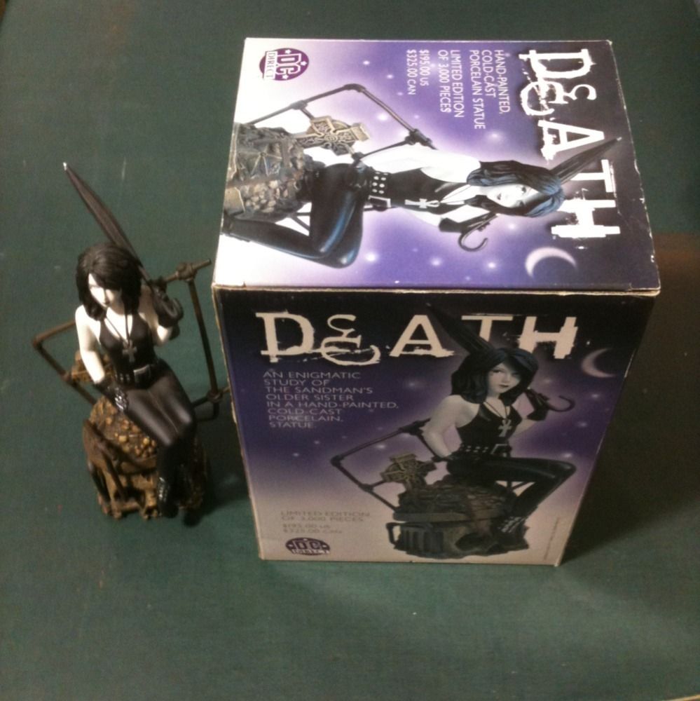 Death Statue Limited Edition DC Direct Sandman DC Vertigo Comic Books