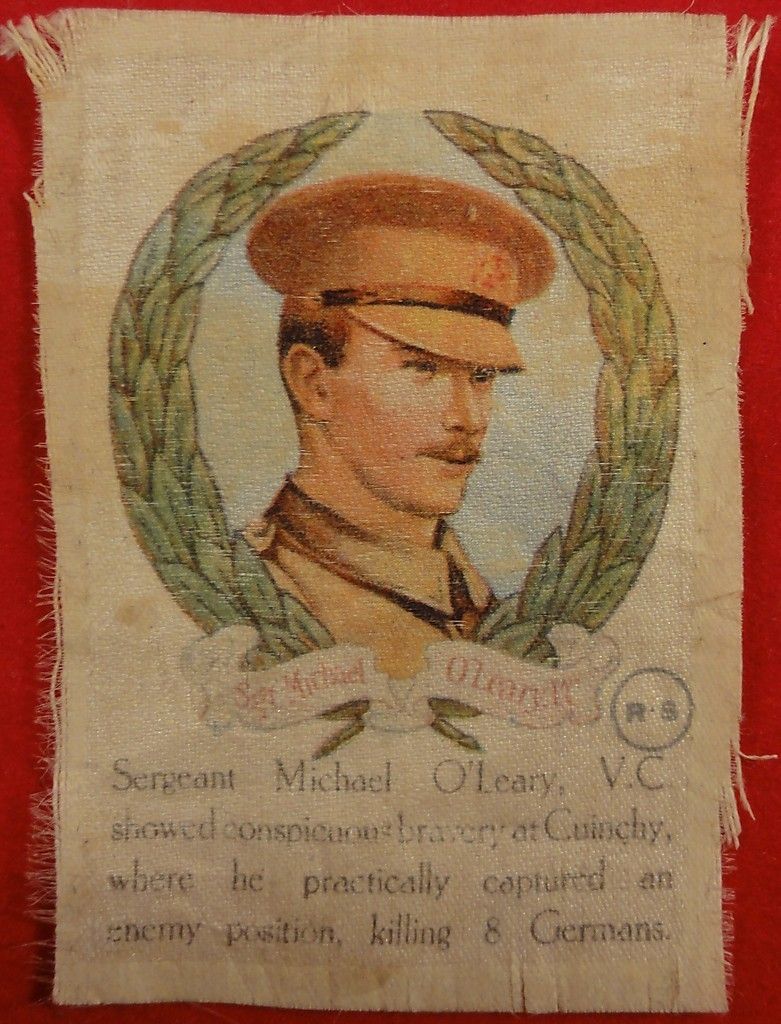 World War 1 Silk Sergeant Michael OLeary V C Irish Guards