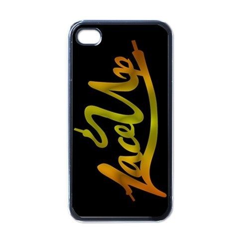 NEW LACE UP MGK Cleveland Mach iPhone 4 CASE BLACK NICE GIFT FOR YOUR