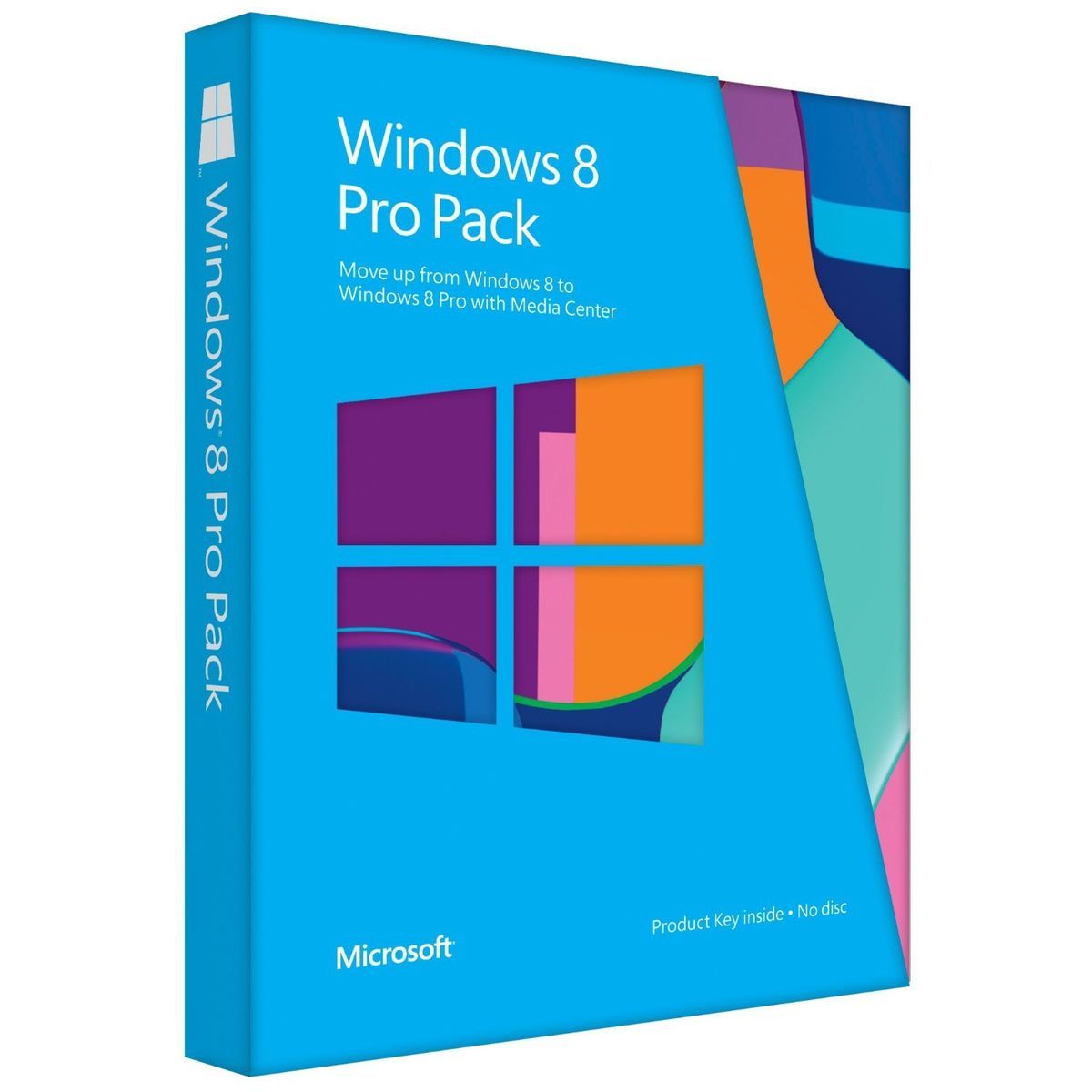 Microsoft Windows 8 Pro Pack Retail License Only 1 Computer Upgrade