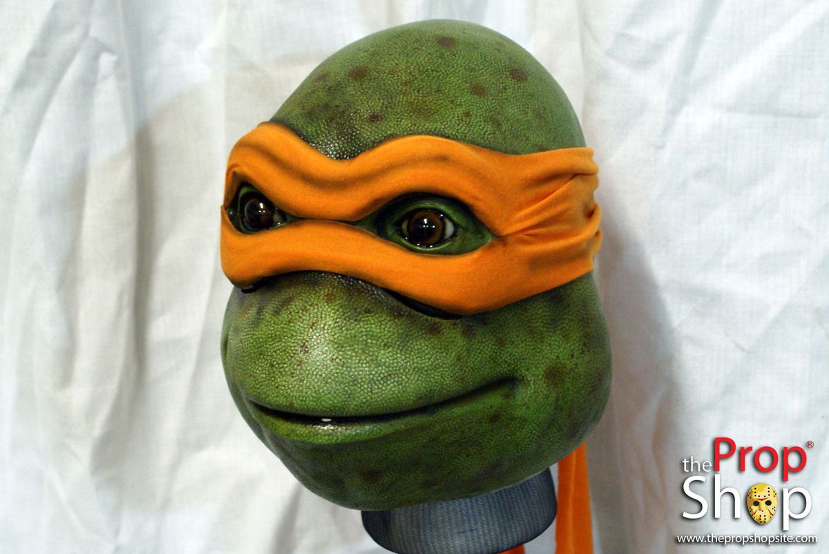 Michelangelo Mask Ninja Turtles Prop Replica mutant teenage tmnt movie