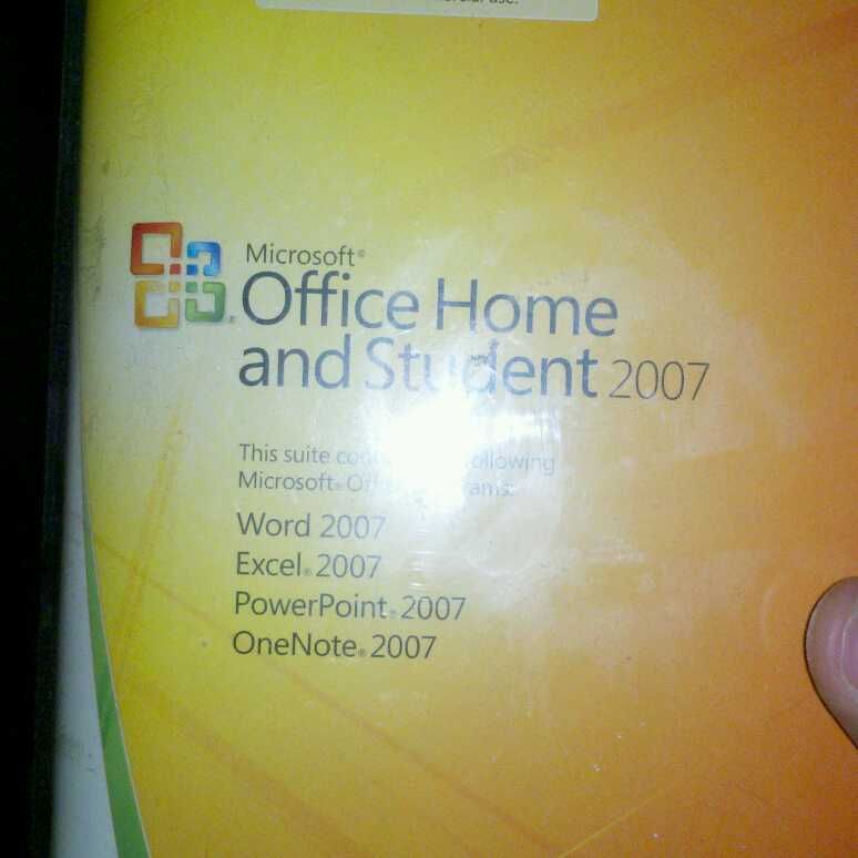 Microsoft Office Home and Student 2007