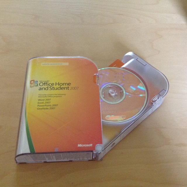 Microsoft Office Home and Student 2007