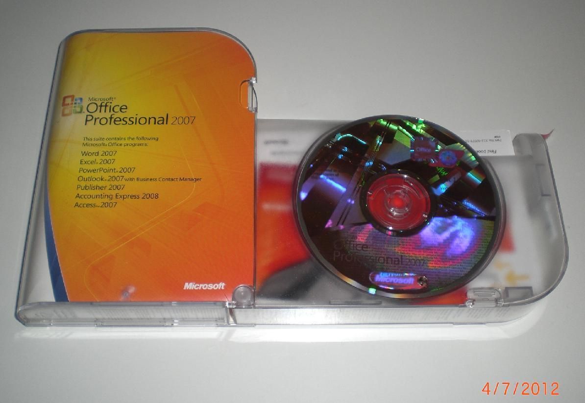 Microsoft Office Professional 2007