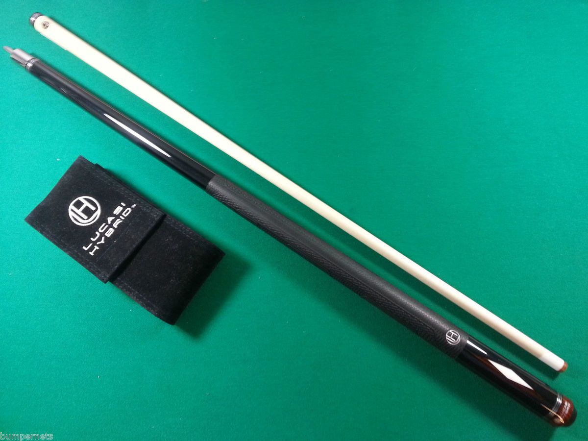 New Lucasi Hybrid Custom Midnight Black Pool Cue Billiards Stick $389