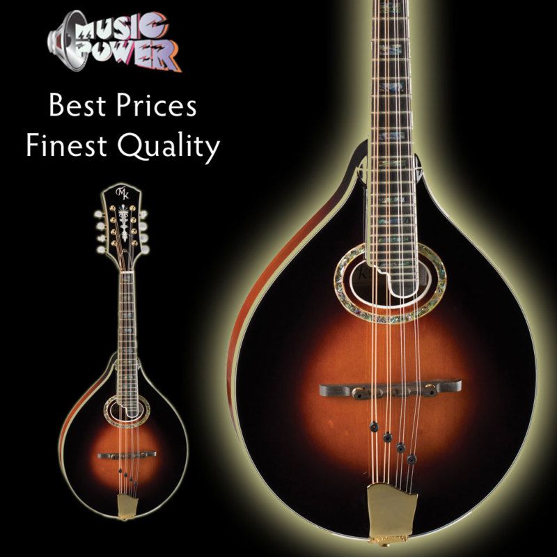 Michael Kelly Legacy A O A Style Oval Mandolin Antique Tobacco