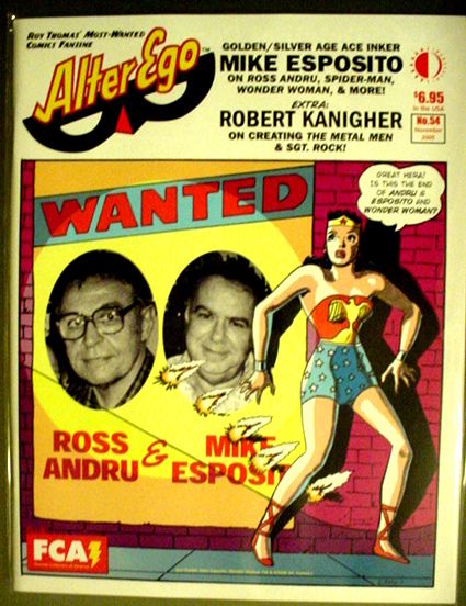 Alter Ego 54 Ross Andru Mike Esposito Magazine