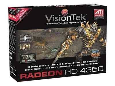 VisionTek ATI Radeon HD 4350 900270 512 MB DDR2 SDRAM PCI Express x16