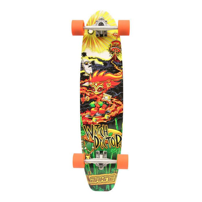 Mini Longboard Skateboard Bahne Witch Doctor from Brookstone