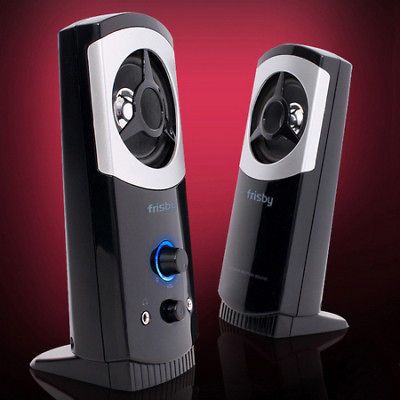 Frisby FS 45NU PC Computer Laptop Desktop USB 2.0 Speakers w/Headphone